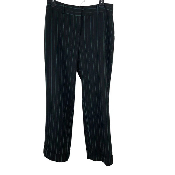 Cato Women High Rise Striped Wide Leg Pants Size 10 - Picture 1 of 10